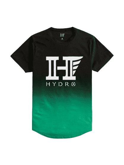 Green degraded Hydro T-shirt