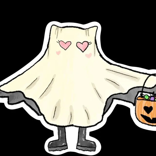 Bat "Ghost" Sticker