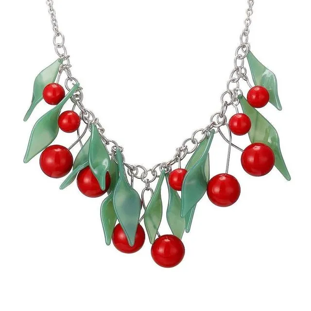 Cherry Cherry Necklace