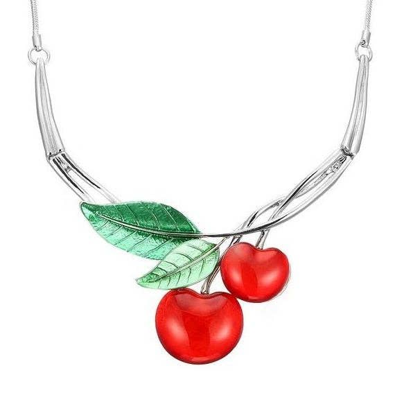 Lisa cherry necklace