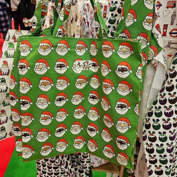 Santa 100% Cotton Tote bag