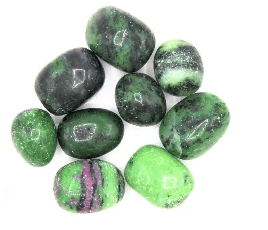 Ruby Zoisite 'A' Tumbled Stones 200 gr