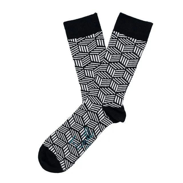Black & White - Berlin Tintl socks