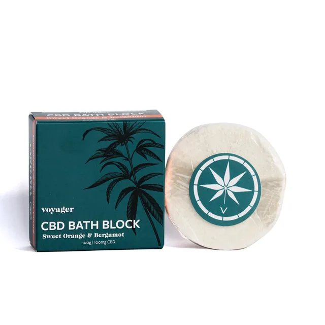 CBD Bath Blocks - Sweet Orange/Bergamot