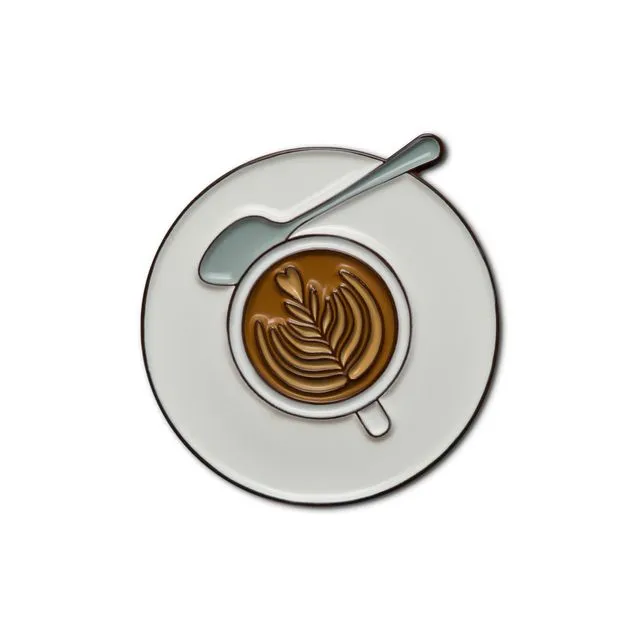 Enamel Pin Cup Of Coffee