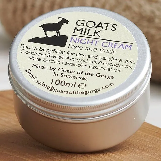 Goats Milk Skin Cream 100ml Night Cream
