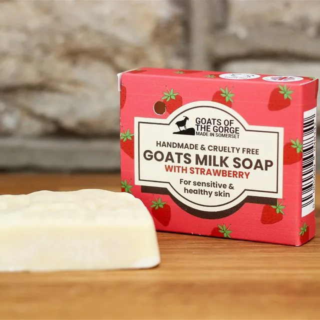 Goats Milk Soap Strawberry
