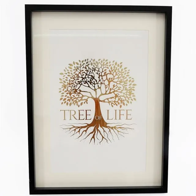Gold Tree Of Life Print 40cm