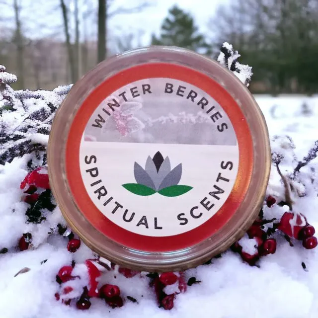 Winter Berries Wax Melt Pot