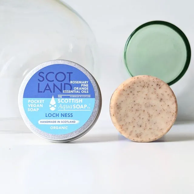 POCKET SOAP - Loch Ness (Rosemary, Pine & Orange)