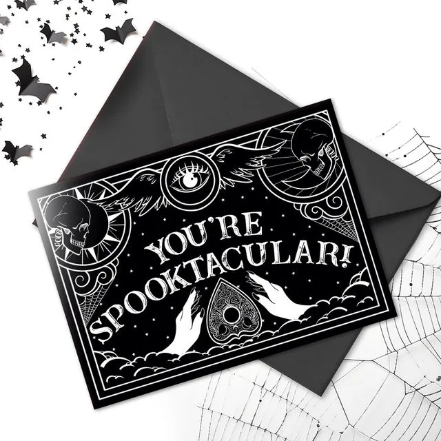 Ouija Spooktacular | A5 Greetings Card