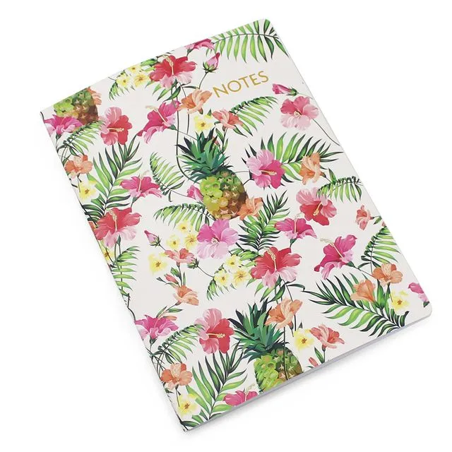 Tropical Notebook Lined Notepad Organiser Exercise Journal
