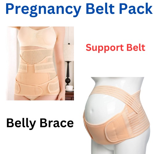Support Belt & Maternity Belly Brace Pack