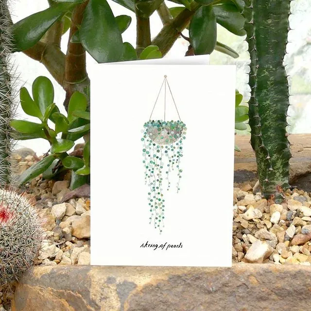 String of Pearls Card