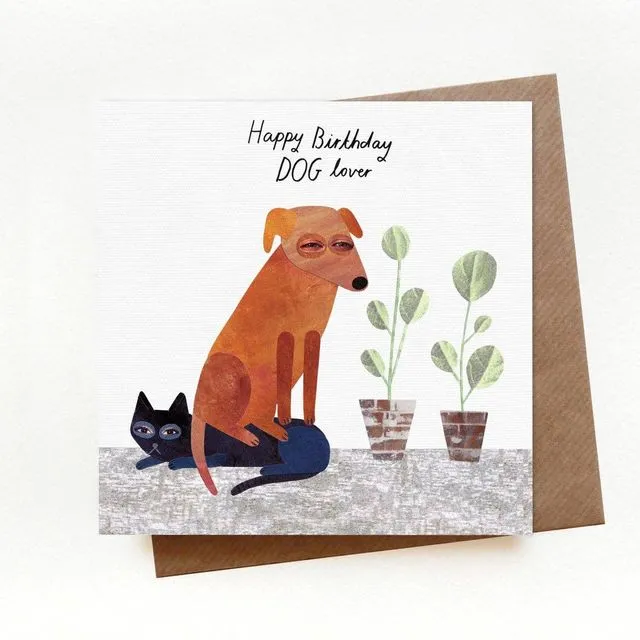 Birthday Dog Lover Card