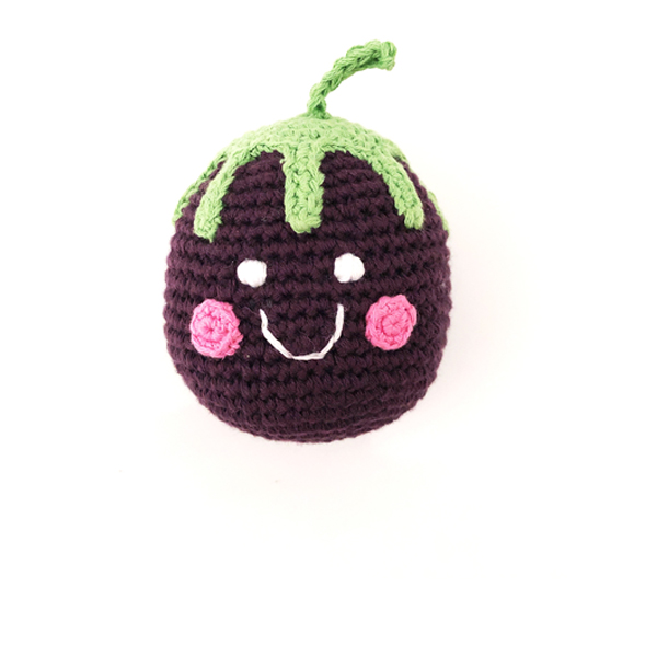 Baby Toy Friendly blackberry rattle – purple