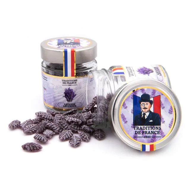 Handmade Lavender candy from France