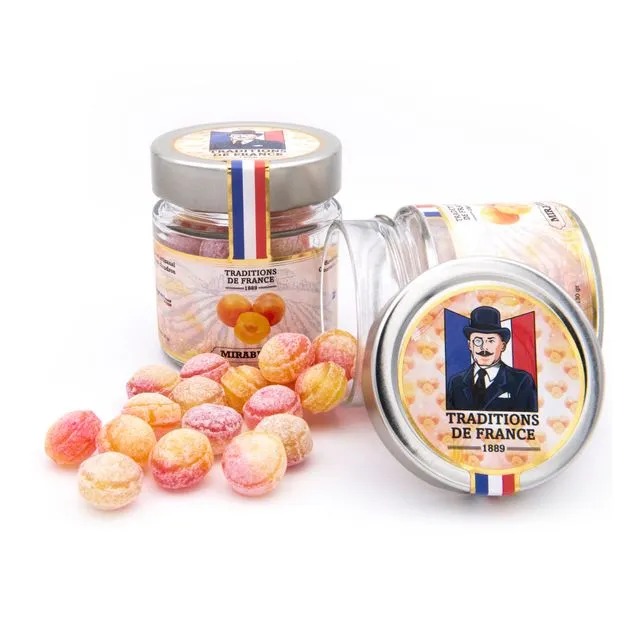 Handmade Mirabelle candy from France