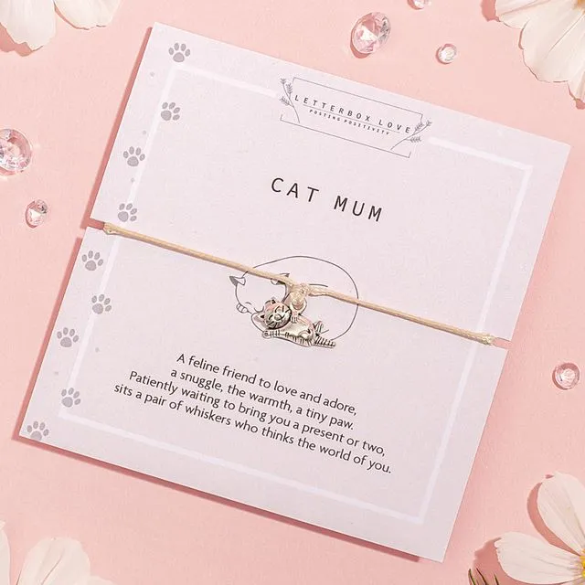 Cat Mum Bracelet