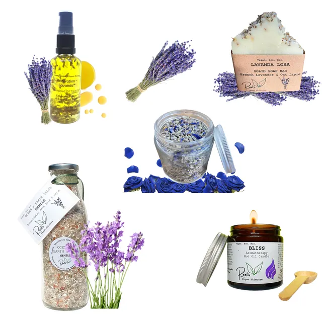NEW JAN 2024! CUSTOM LAVENDER, MOTHER'S DAY SKINCARE SELECTION! X30 UNITS!