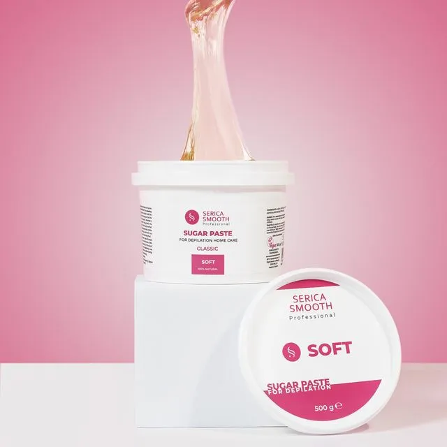 Serica Smooth Classic Sugar Paste for Home Care Depilation Soft 500g