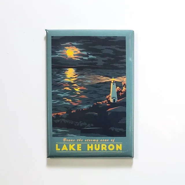 Lake Huron Magnet | Great Outdoors series