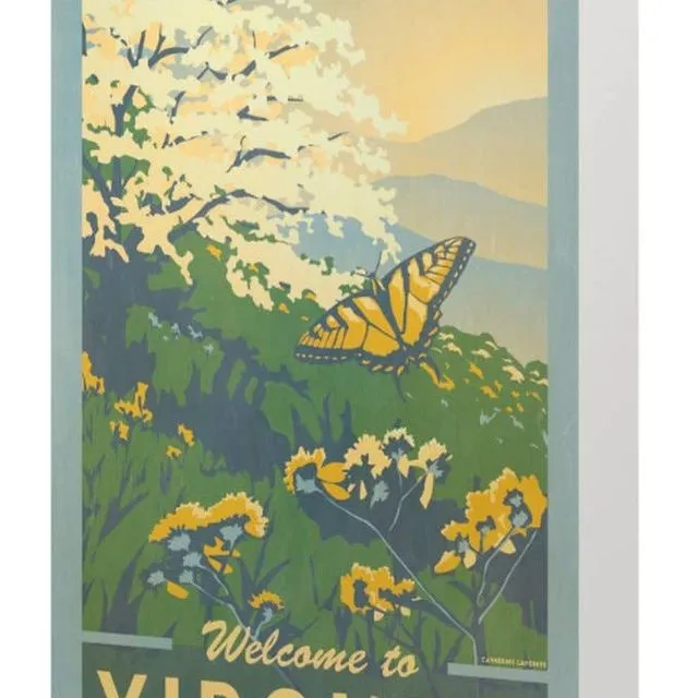 Welcome to Virginia Greeting Card
