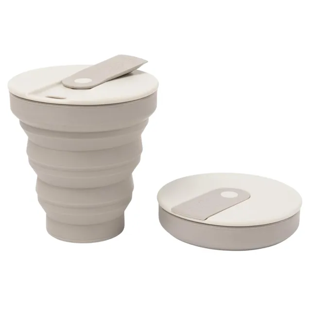 Reusable & Collapsible Silicone Travel Coffee Cup