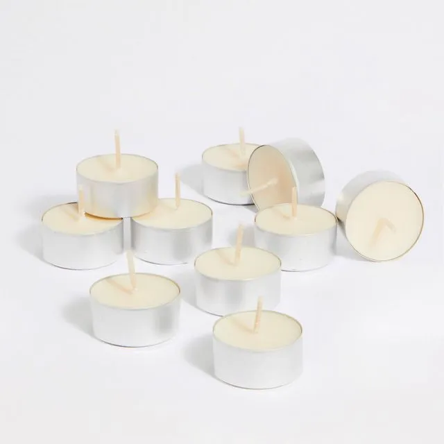 Cocoa Butter Tealights - Set Of 10