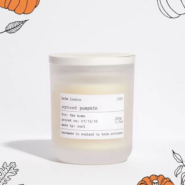 Pumpkin Spice Luxury Candle - Limited Edition