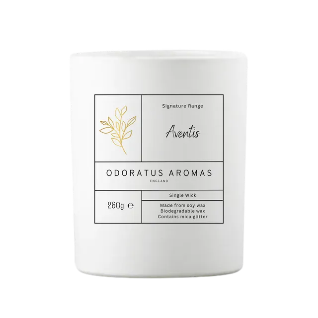 Aventis Signature Soy Candle 260g Single Wick