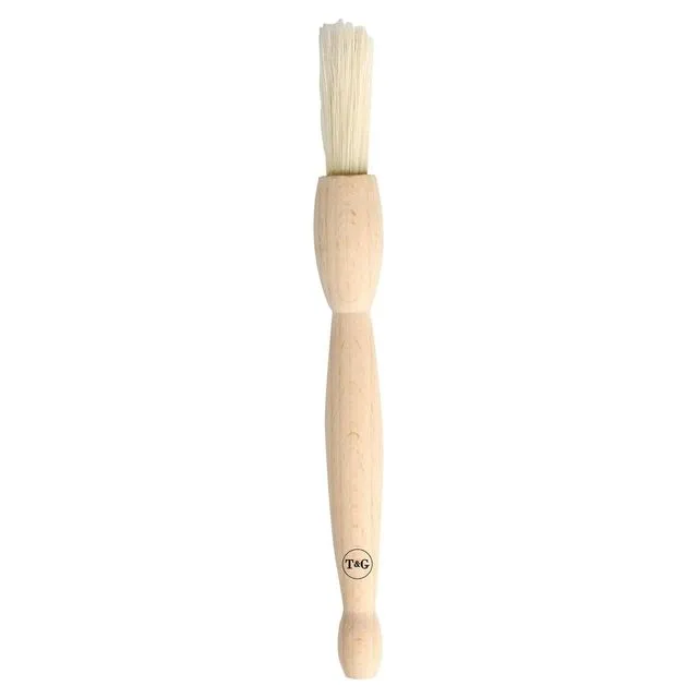 19cm FSC Beech Wooden Domestic Pastry Brush - Brown - By T&amp;G