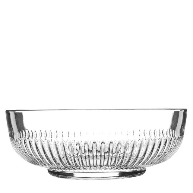 Argon Tableware Glass Campana Serving Bowl - 20cm - Clear