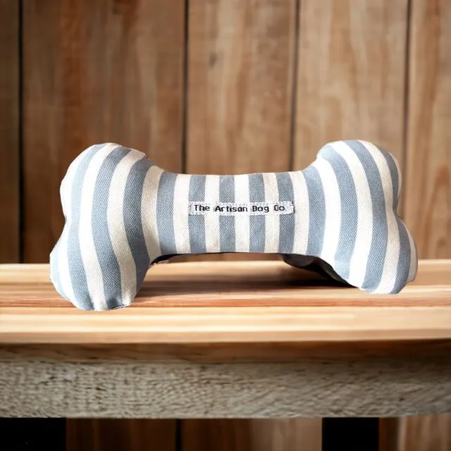 Handcrafted Toy Squeaky Dog Bone (Teign Collection)