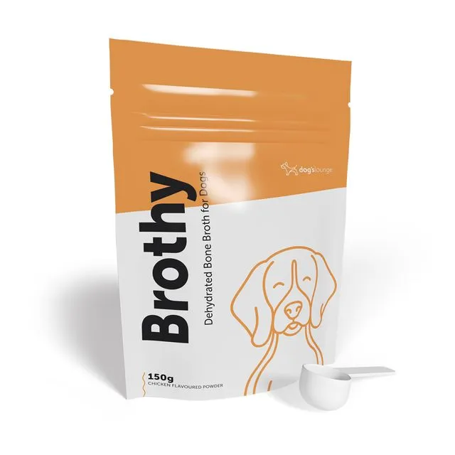 BROTHY – Dehydrated Chicken Bone Broth for Dogs