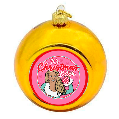 Christmas Baubles 'Britney It's Christma