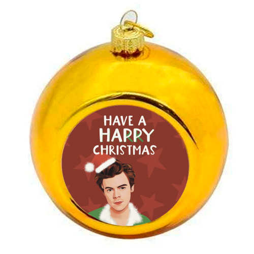 Christmas Baubles 'Have a HARRY Christma