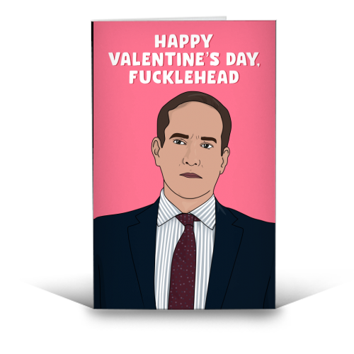 Greetings cards 'Fucklehead'
