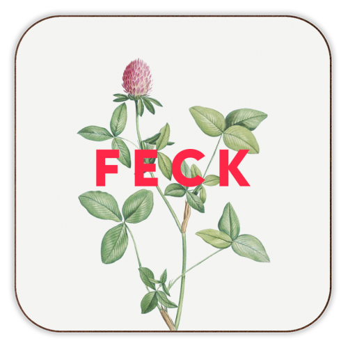 Coasters 'Feck' by The 13 Prints