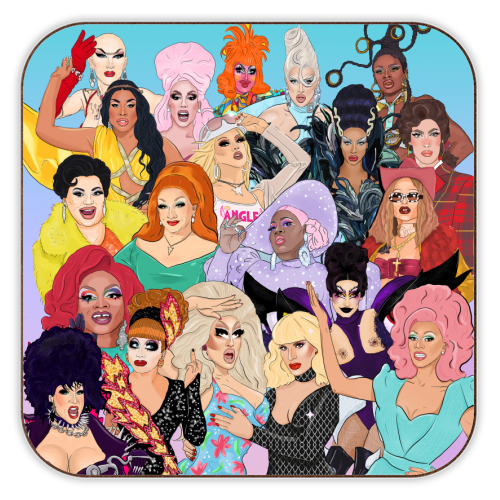 Coasters 'Icons Only - Ru Paul's Drag Ra