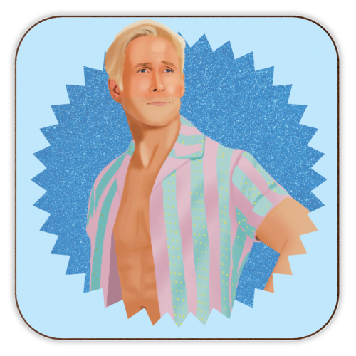 Coasters 'Ken from Barbie Illustrated Bl