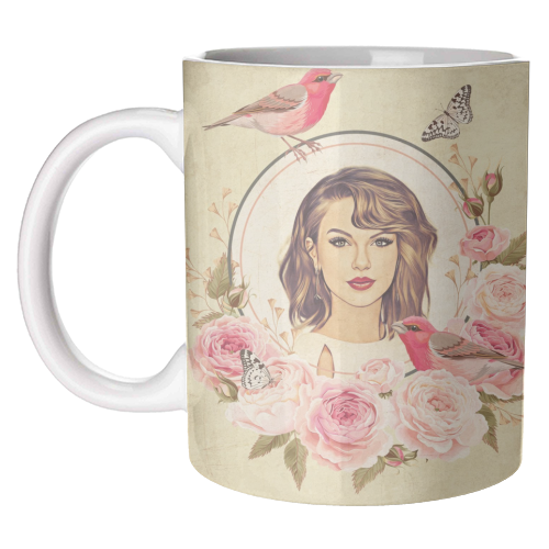 Mugs 'Vintage T' by DOLLY WOLFE