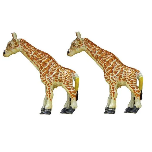 Giraffe Cufflinks With Swarovski Crystal Eyes