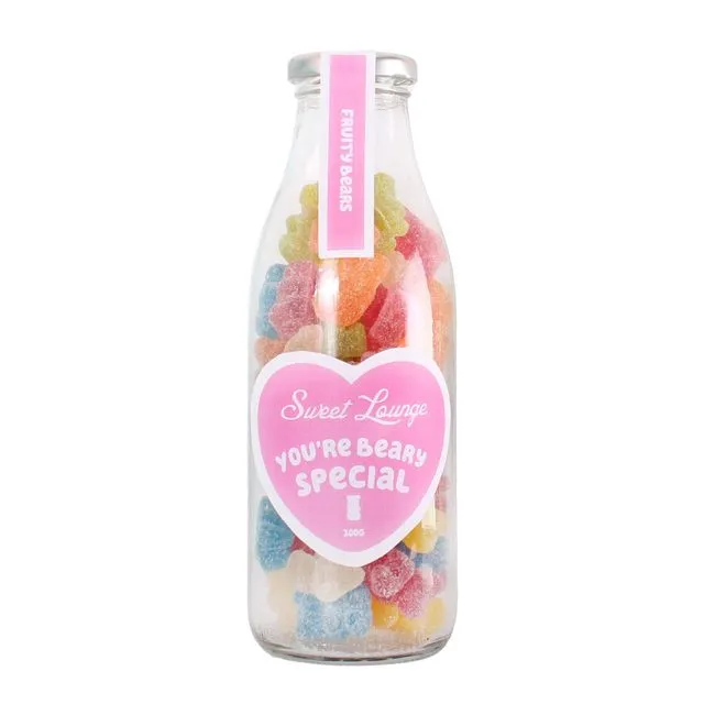 Vegan 'You're Beary Special' Fruity Gummy Bear Jar