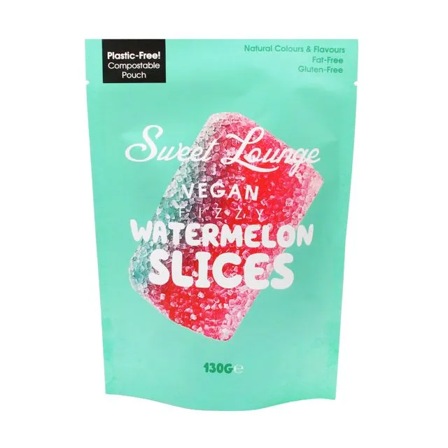 Vegan Fizzy Watermelon Slices (plastic-free) 130g