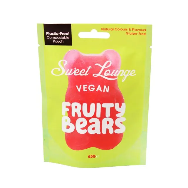 Vegan Fruity Bears (Plastic-free) 65g