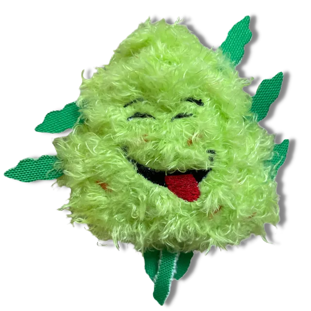 Bud Jr. the Weed Nug | Funny Cat Toy | Cool Plush Catnip Toy