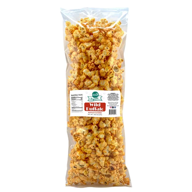 Wild Buffalo - Small Batch Gourmet Popcorn - Large Bag (8 Case)