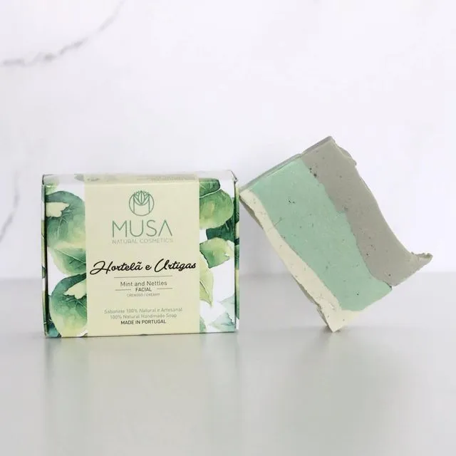 Mint Facial Soap and Urtigas