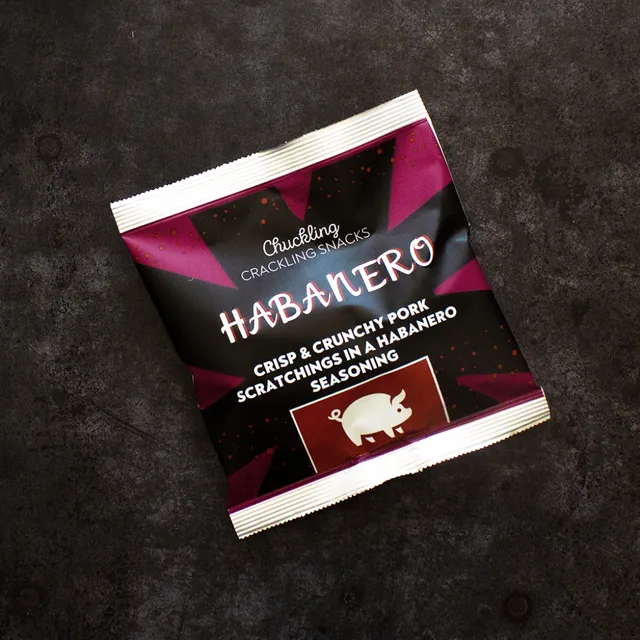 Habanero Flavour Pork Scratching Pallet